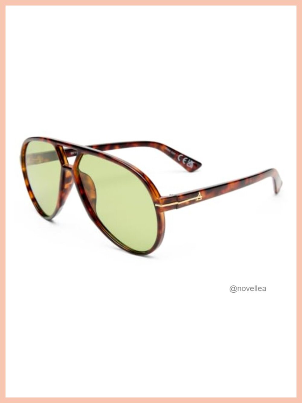 Women's Skyveil Sunglasses Aviator Plastic Frame